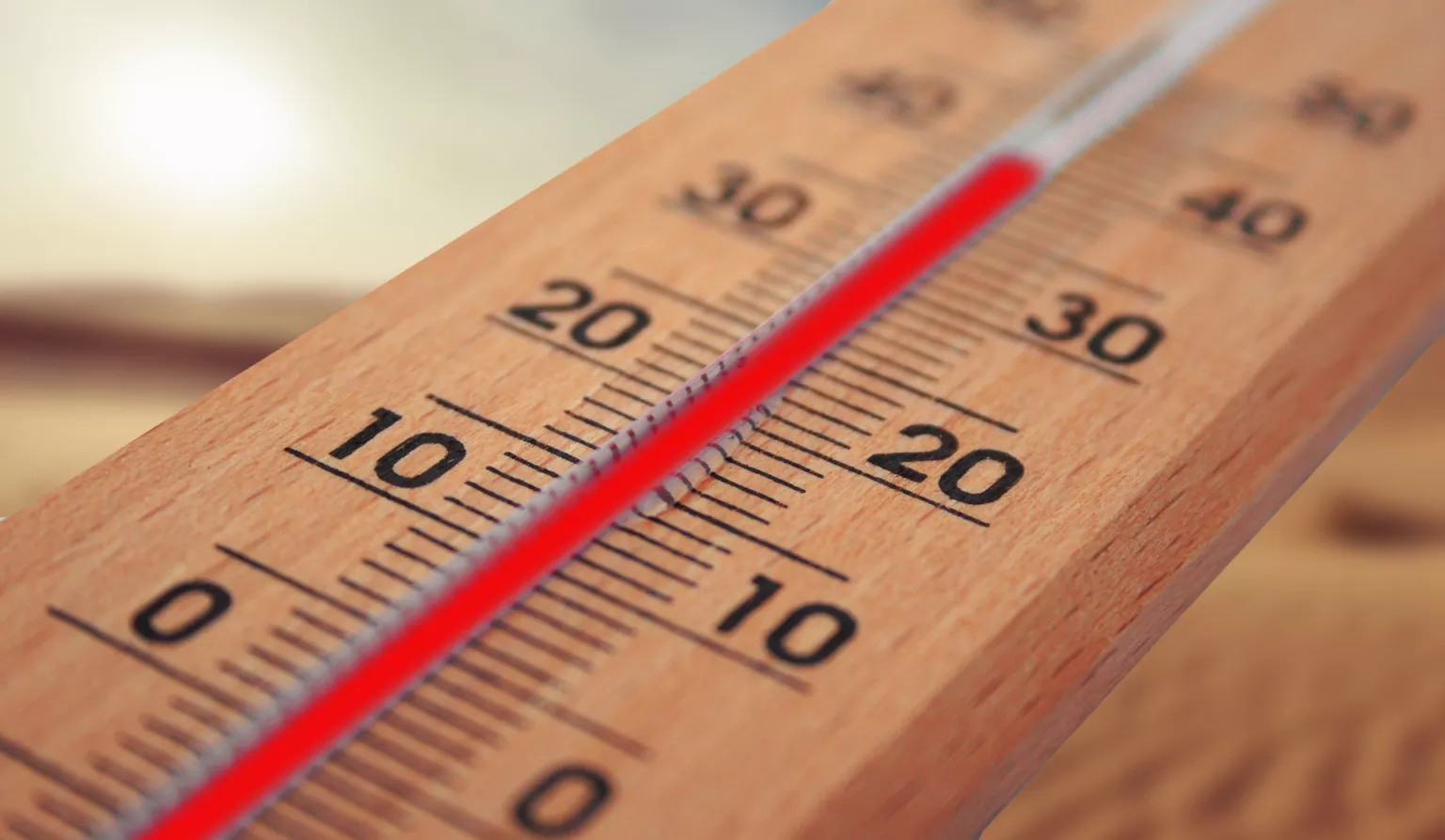 thermomètre soleil