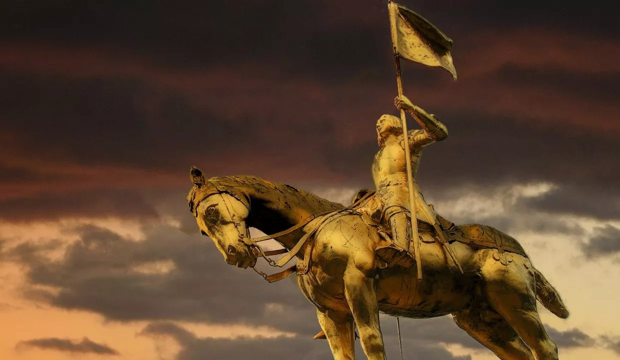 statue jeanne d'arc caen