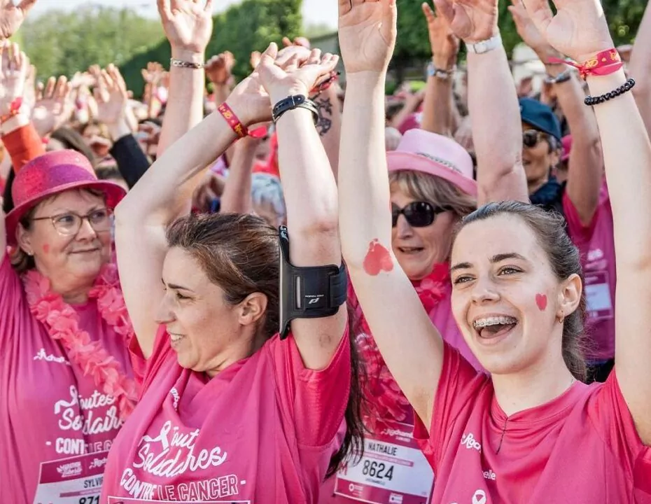 marathon femmes roses