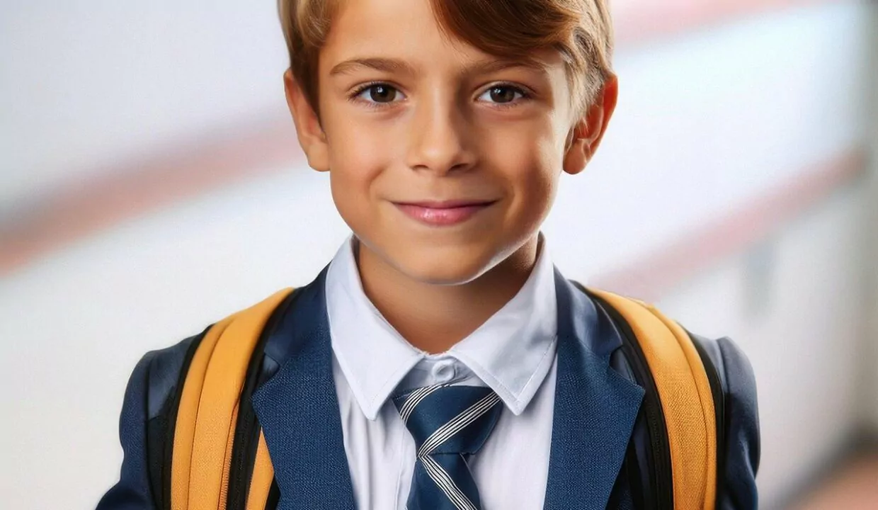 écolier jeune enfant