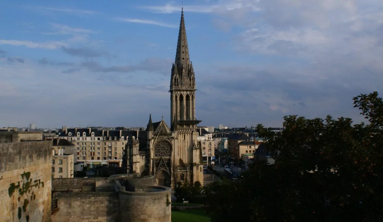 vue ville caen