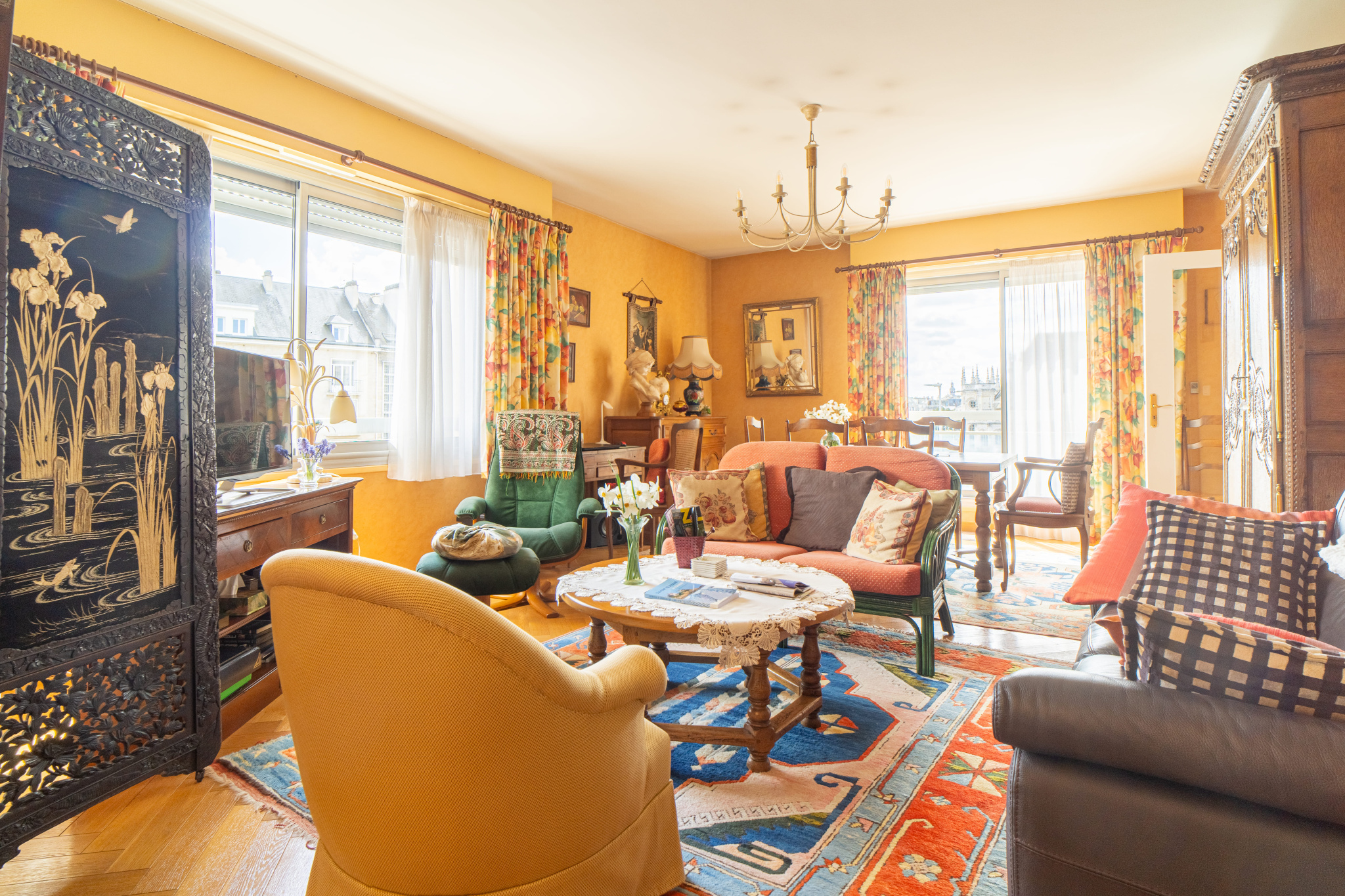 VIAGER OCCUPE APPARTEMENT T4 AVEC VUE EXCEPTIONNELLE - CAEN CENTRE VILLE