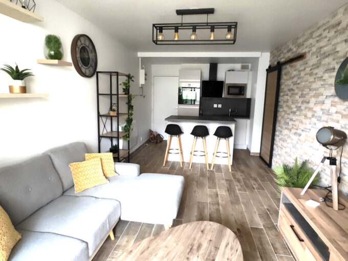 APPARTEMENT LOCATION COURSEULLES SUR MER 14470 - SURFACE 36M2 - REF MTH Photo 1