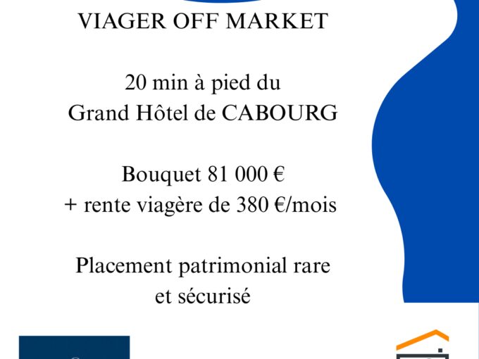 VIAGER VIAGER DIVES SUR MER 14160 - SURFACE 70M2 - REF 4771 Photo 1