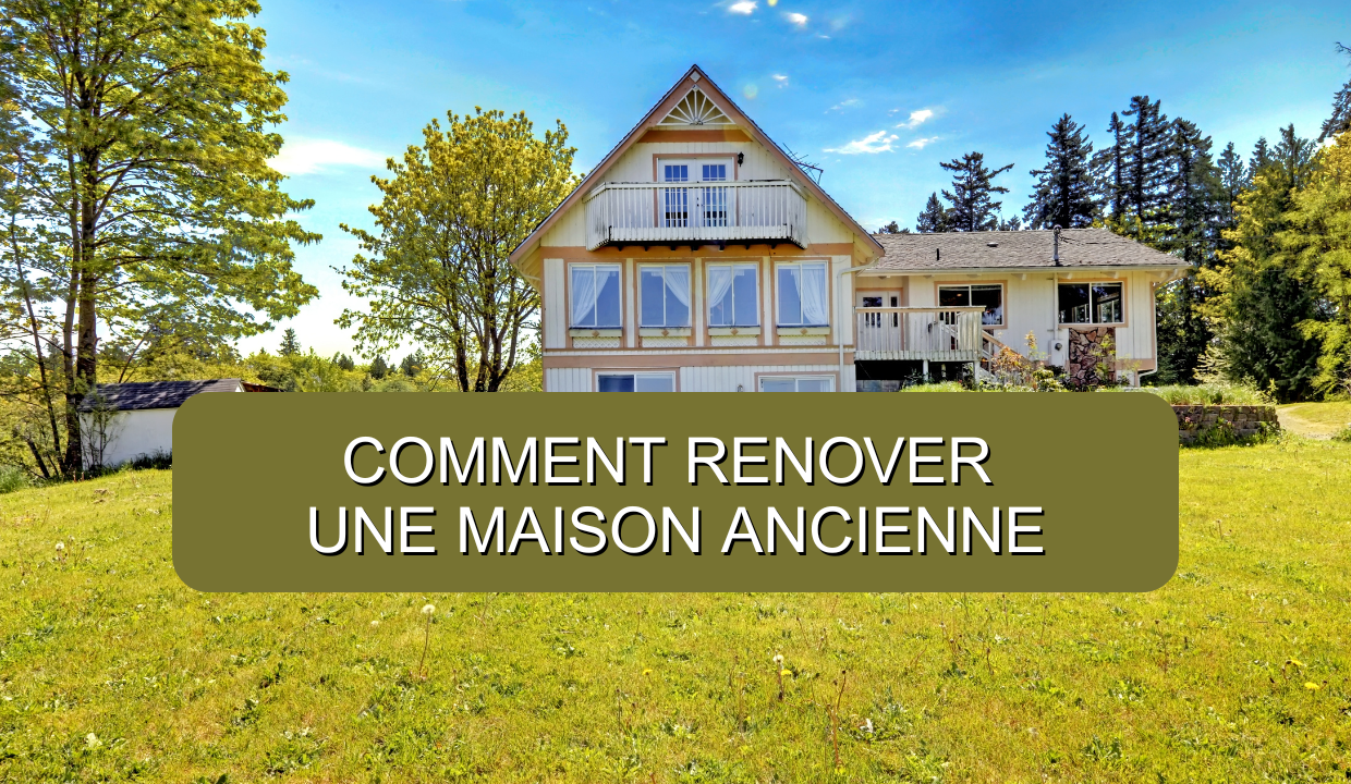 Rénover, maison, ancienne