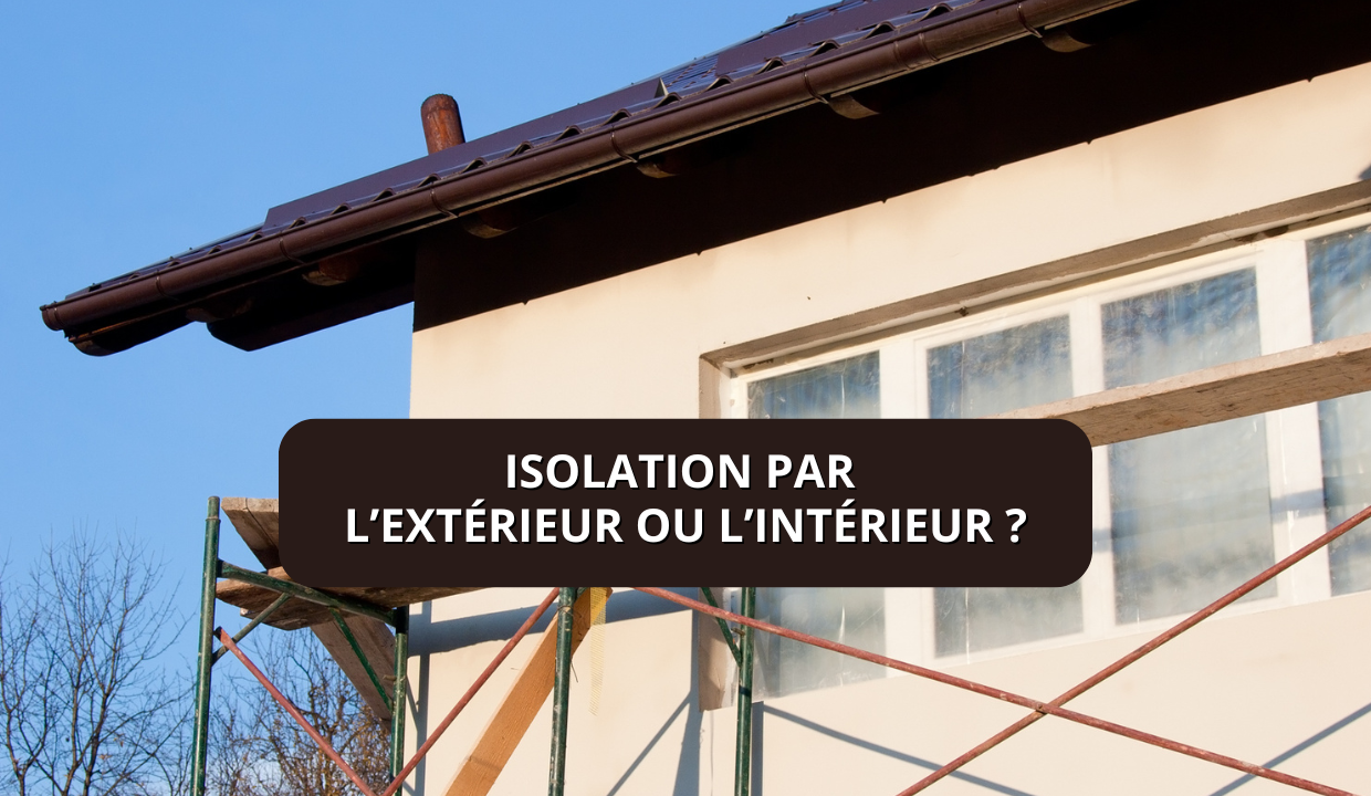 Isolation, Maison, Exterieur, Interieur