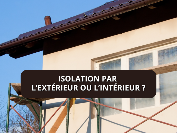 Isolation, Maison, Exterieur, Interieur