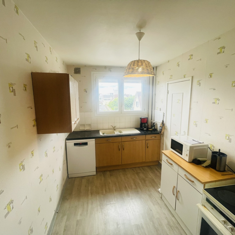 2 min CAEN - APPARTEMENT T3 LUMINEUX RÉSIDENCE CALME