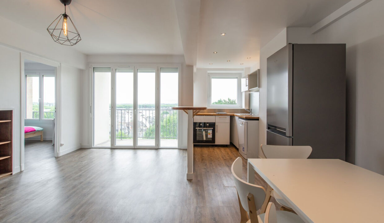 APPARTEMENT LOCATION CAEN 14000 - SURFACE 58M2 - REF LVC6-1 Photo 2