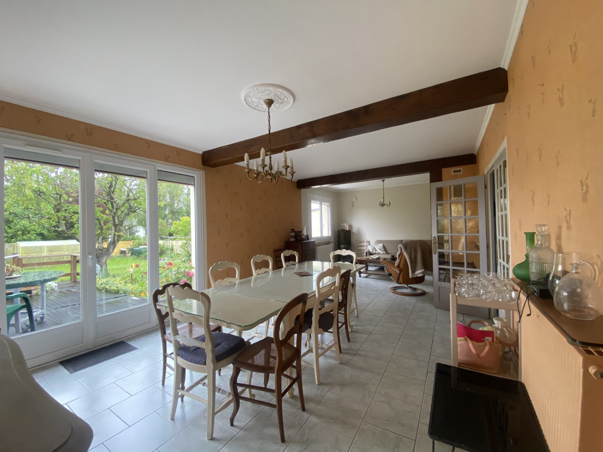CAEN   MAISON T4 DE 107 m2 SUR TERRAIN DE 655 m2