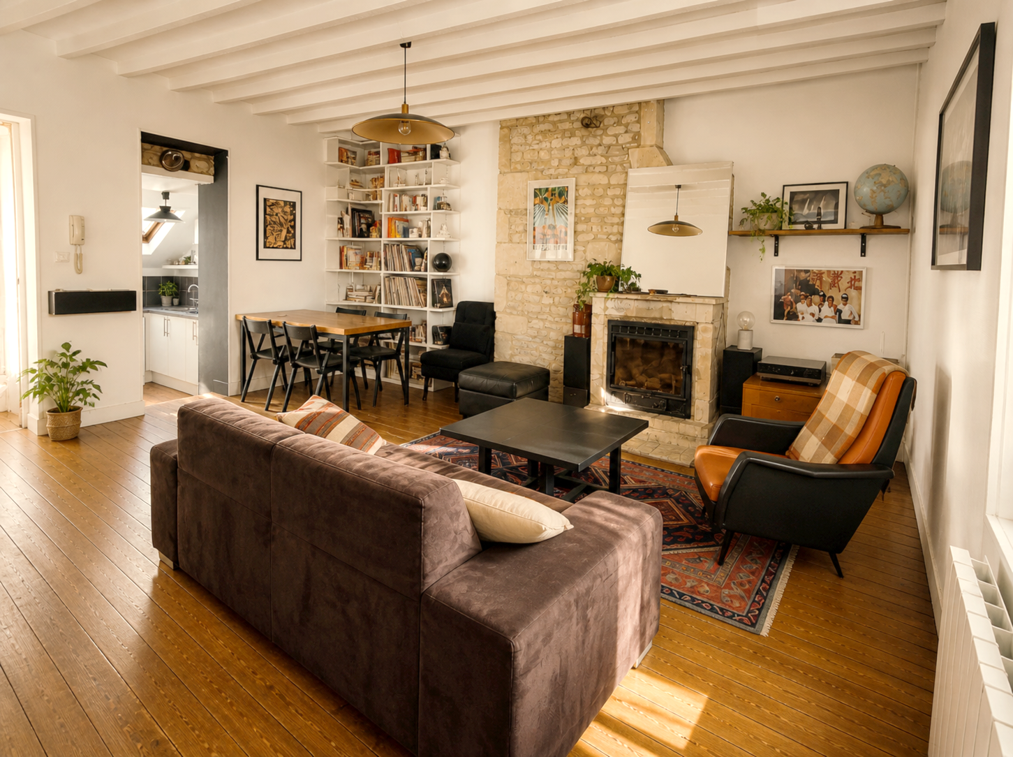CAEN APPRTEMENT  2PP charme de l’ancien Centre ville 57m2