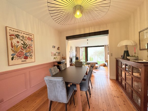 CAEN RIVE DROITE QUARTIER DES FLEURS RARE CHARMANTE MAISON ANNEES 30