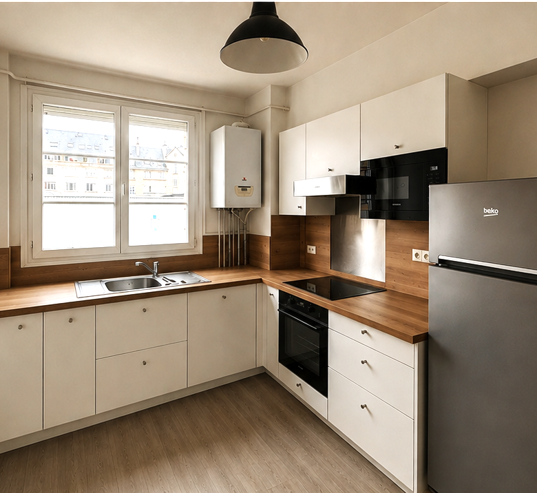 Caen appartement 3 pièces 69m2 à 5 min du centre ville