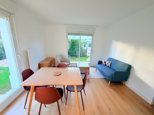 CAEN HAIE VIGNE T2 Meublé 34 m2 + jardin + parking