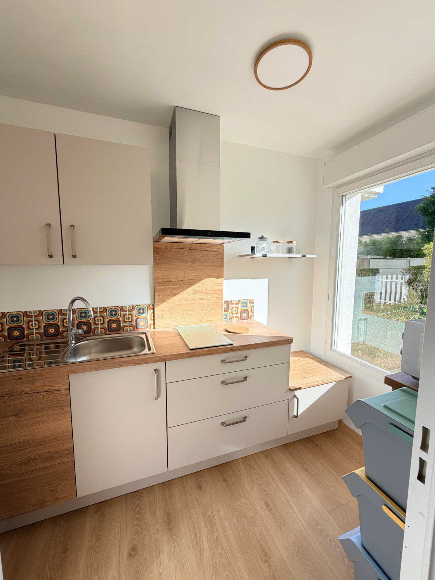 CAEN HAIE VIGNE T2 Meublé 34 m2 + jardin + parking